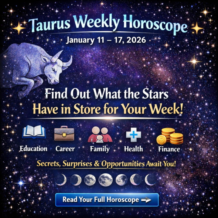 Taurus Weekly Horoscope