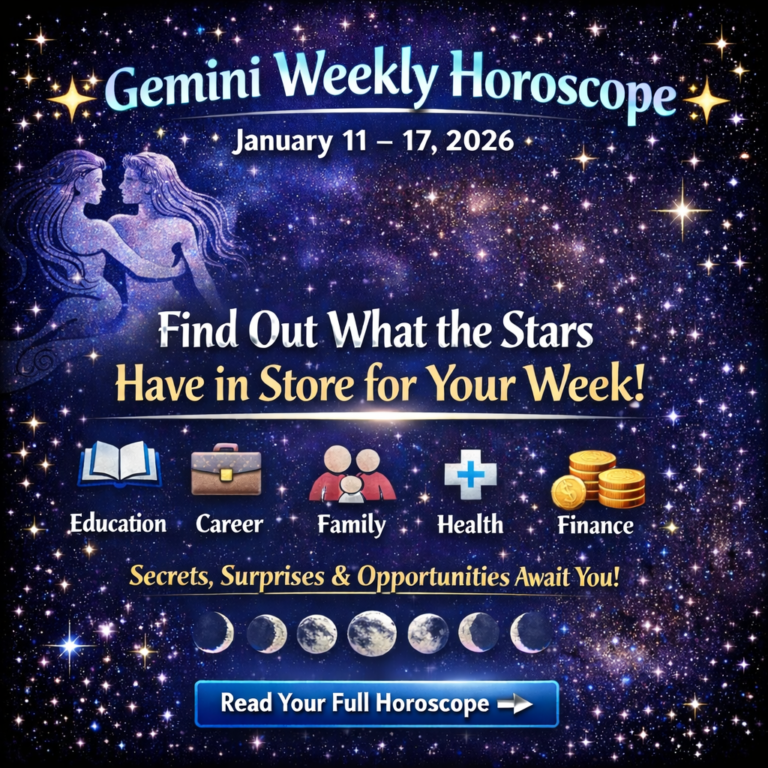 Gemini Weekly Horoscope