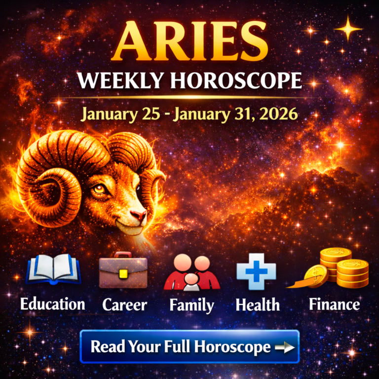 Aries Weekly Horoscope