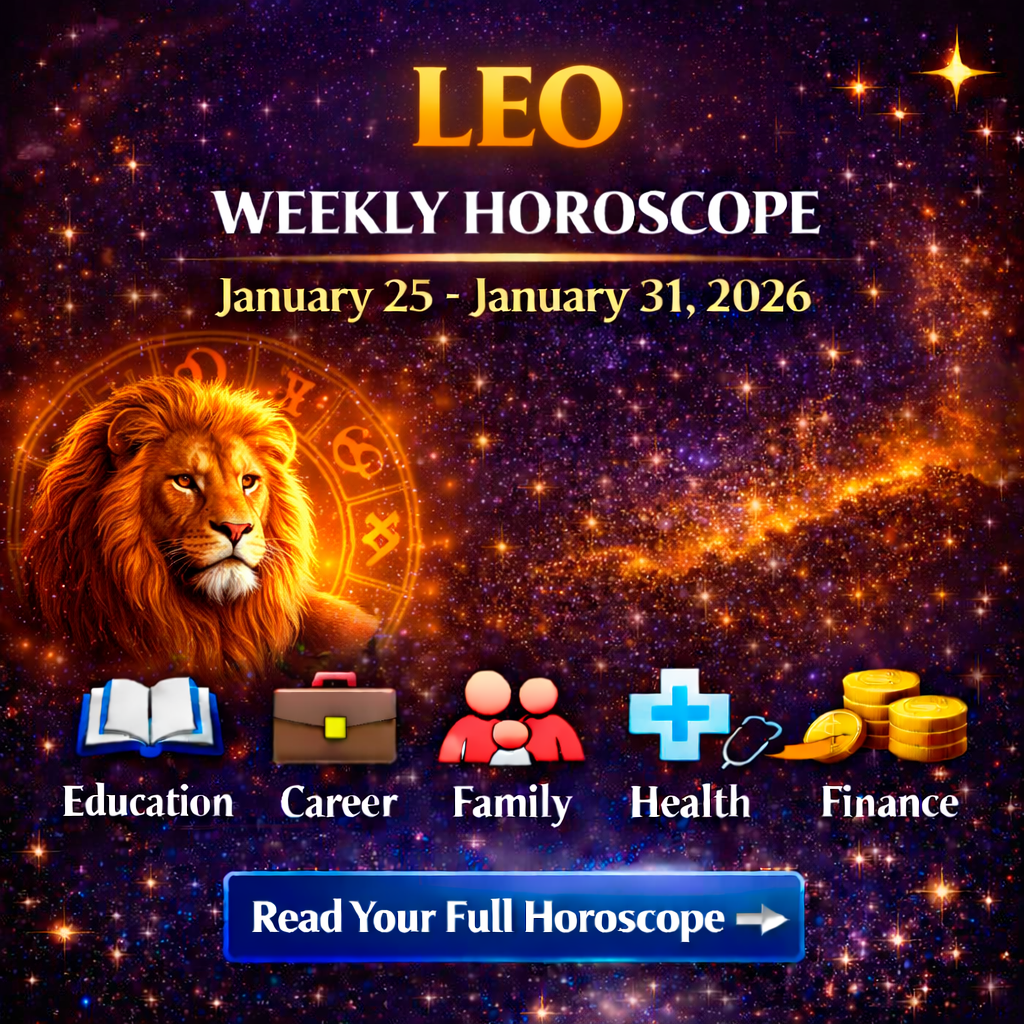 Leo Weekly Horoscope