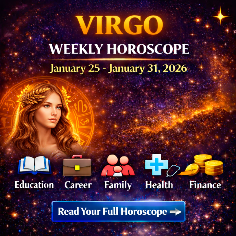 Virgo Weekly Horoscope