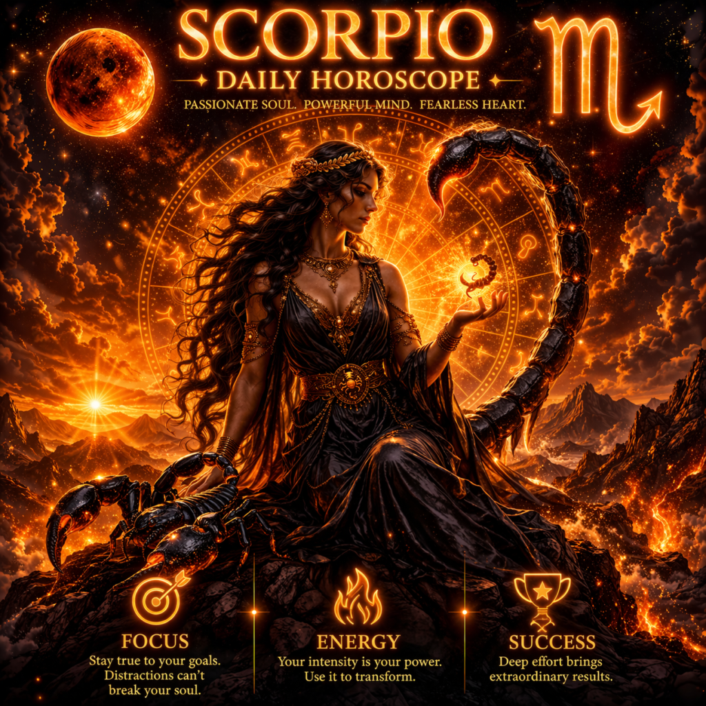 Scorpio Horoscope 12 June 2026