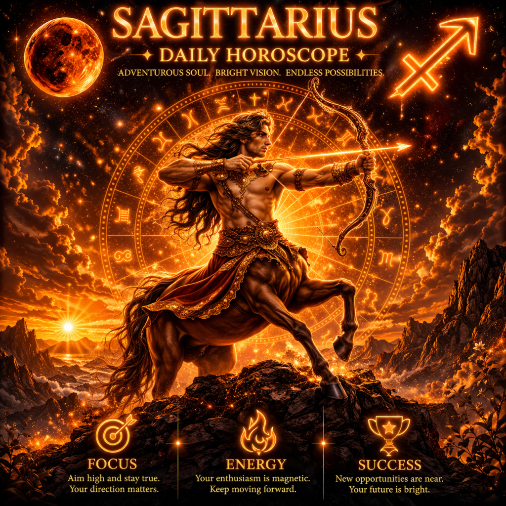 Sagittarius Horoscope 12 June 2026