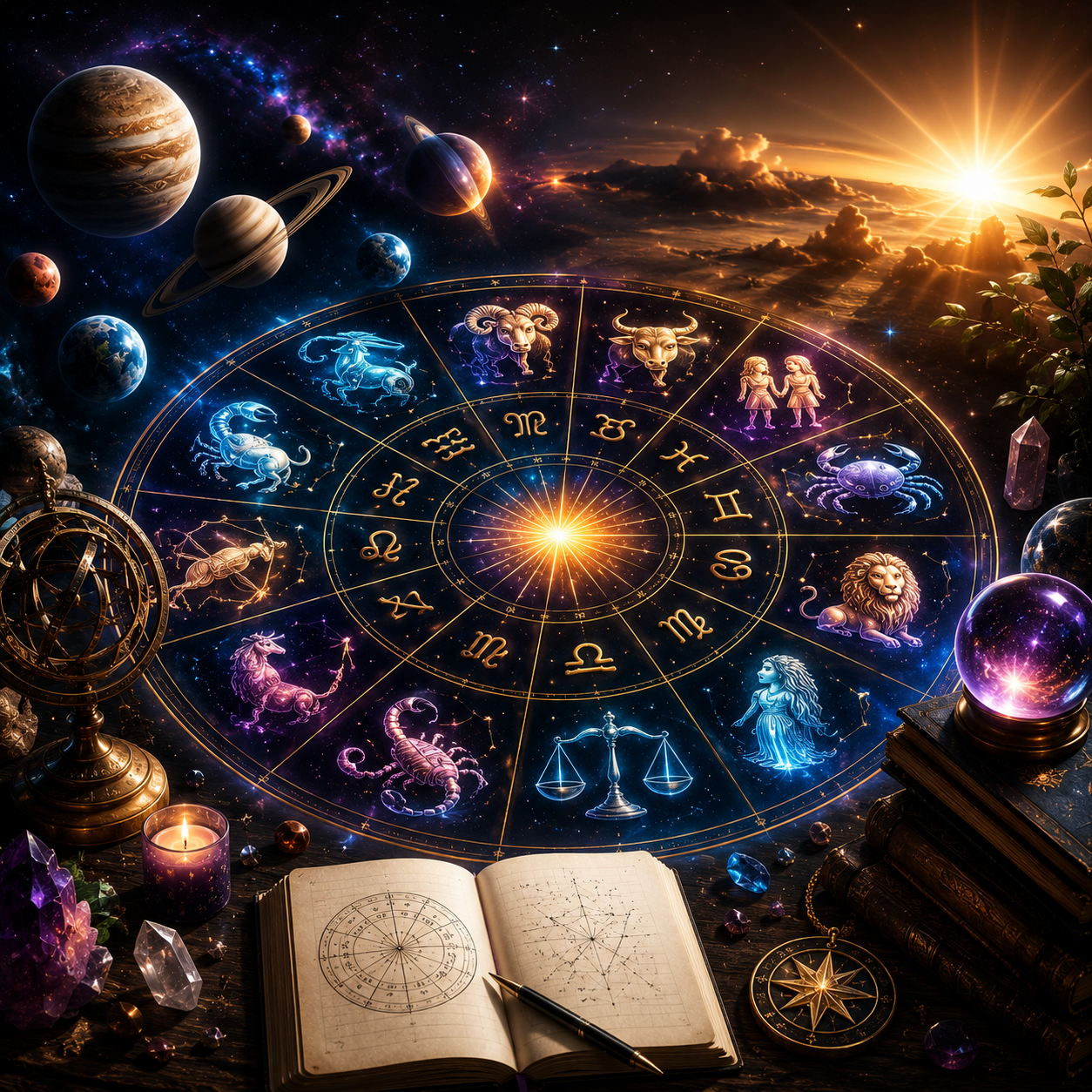 Zodiac Sign Dates 2026 in Hindi