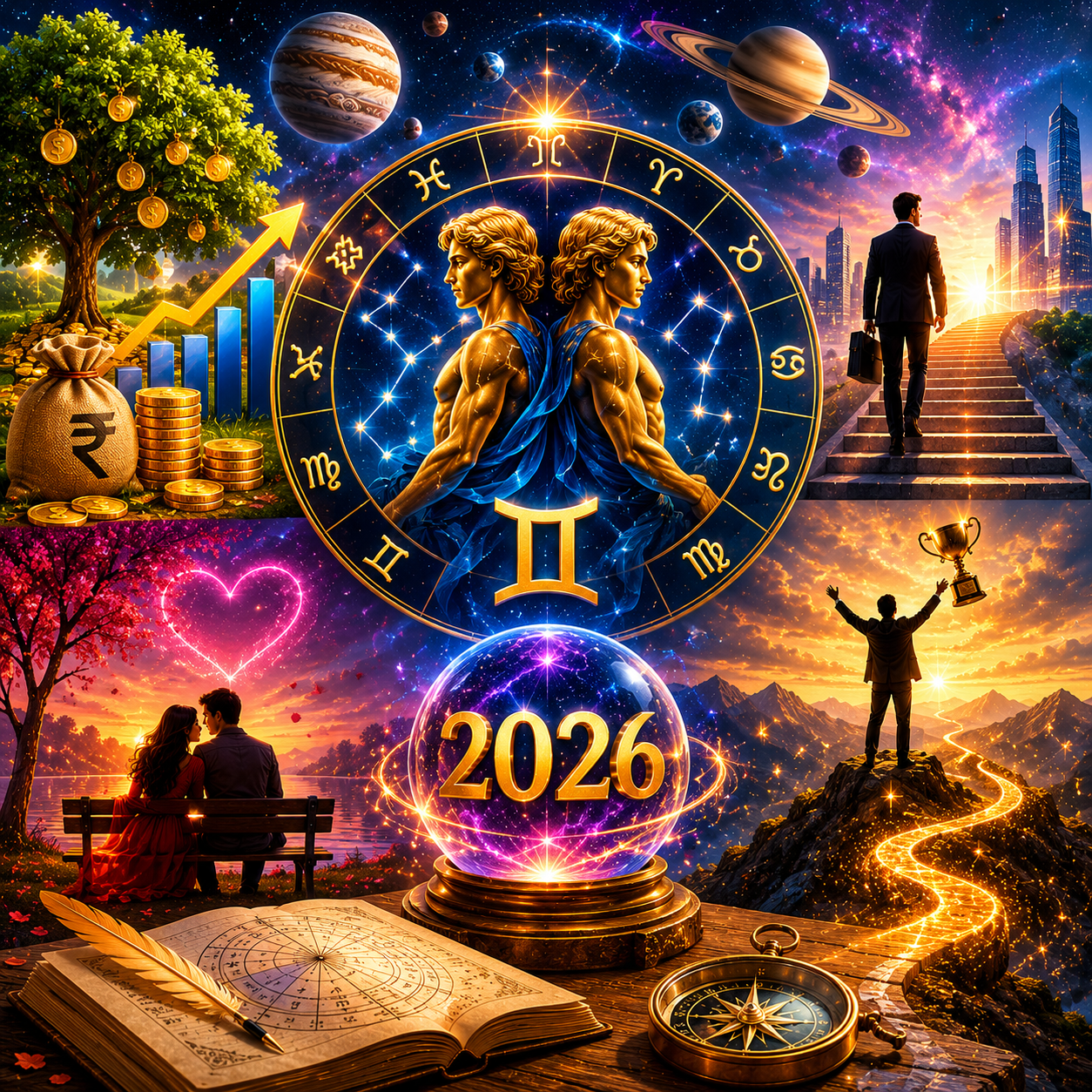 Gemini Horoscope 2026 in Hindi