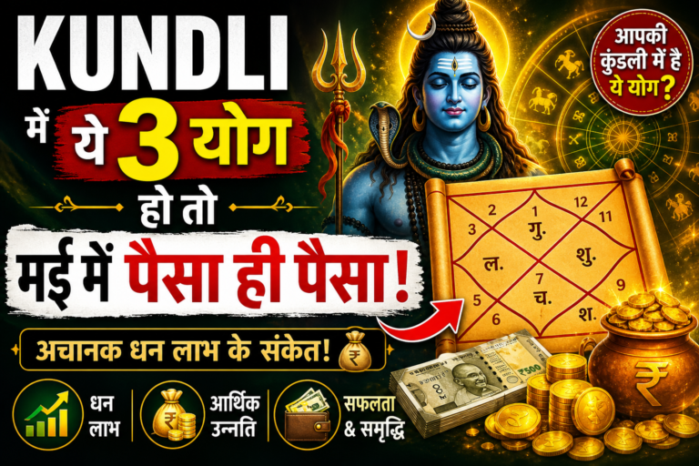 मई 2026 का सबसे बड़ा धन योग