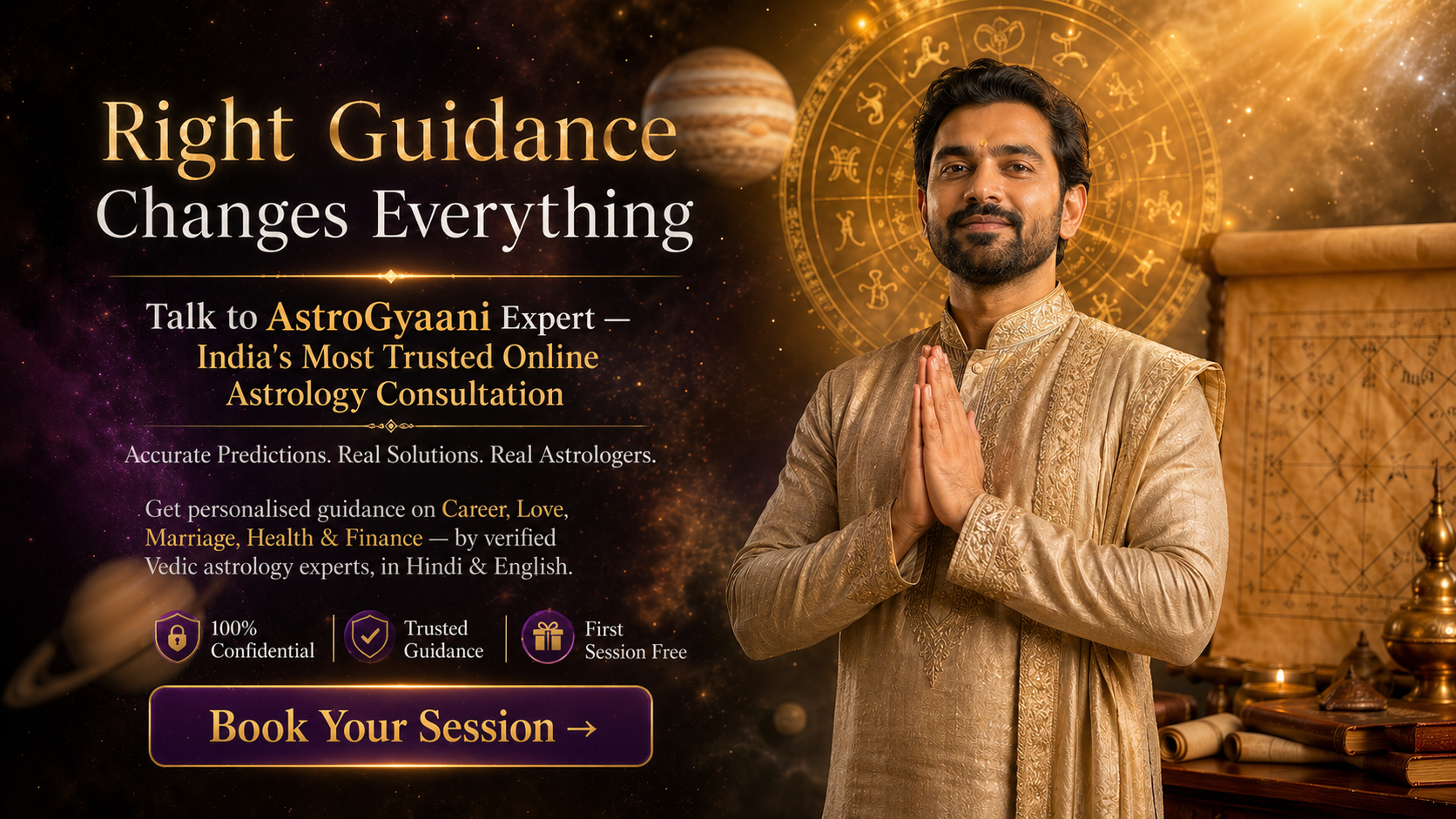 Astrogyaani expert astrology consultation services India Hindi-English